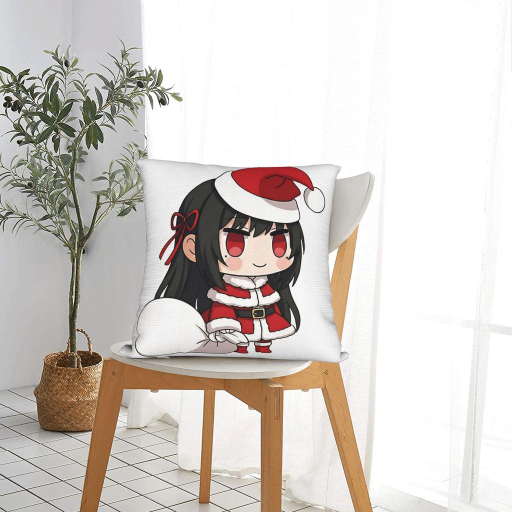 Pillow Cover Chisa Wuthering Wave  Kawaii Pillow Case For Living Room Sofa Pillowcases