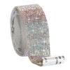 2xSelbstklebendes Kristall Strass Diamant Band DIY Aufkleber Mehrfarbig 1,4cm