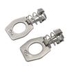 Water Heater Cam Lock Metal Water Heater Door Latch RV Camper Hot Water Heater Cover Door Latch Fastener 2-Piece/set