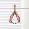 MAISON DE MIU Laufgeschirr Rose Pink/Braun