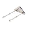 Skateboard Wall Mount Metal Silver Multifunctional Electric Scooter Display Storage Rack for