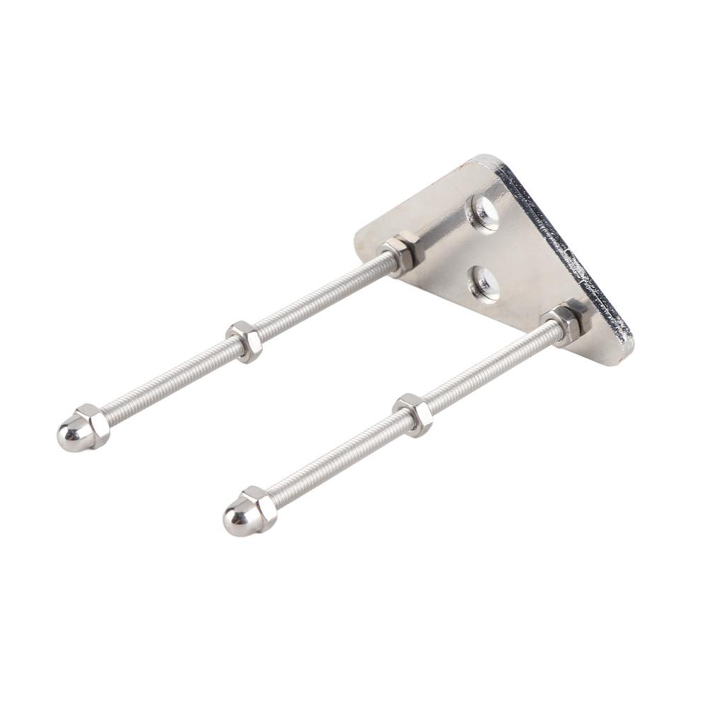 Skateboard Wall Mount Metal Silver Multifunctional Electric Scooter Display Storage Rack for