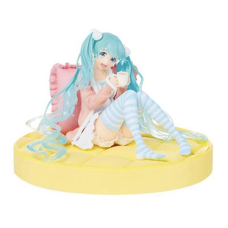 

Високоякісна ПВХ лялька Sakura Hatsune Miku з декоративними прикрасами для шасі