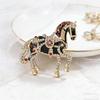 New Alloy Brooch High-end Niche Women's Peony High-end Pin Coat Suit High-end Versatile Brooch