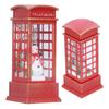 Christmas Decorations Telephone Booth Decoration Night Light Home Decoration Luminous Decoration GiftSnowman
