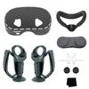 Per Meta Quest 3S set 10-in-1 di accessori VR Custodia protettiva in silicone impermeabile e antigraffio