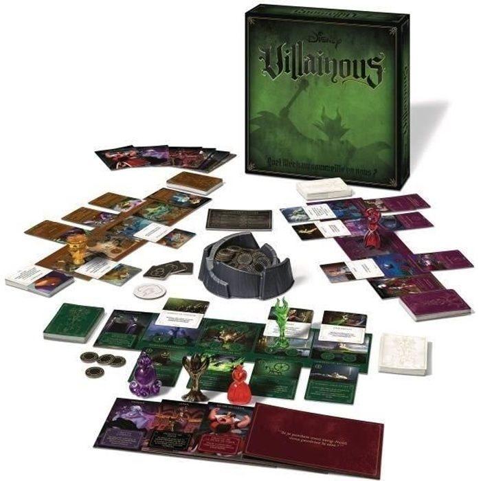 Villainous Disney Family Strategy Game, Immersive and Diabolical, 2 To 6 Players, Ages 10+, Ravensburger