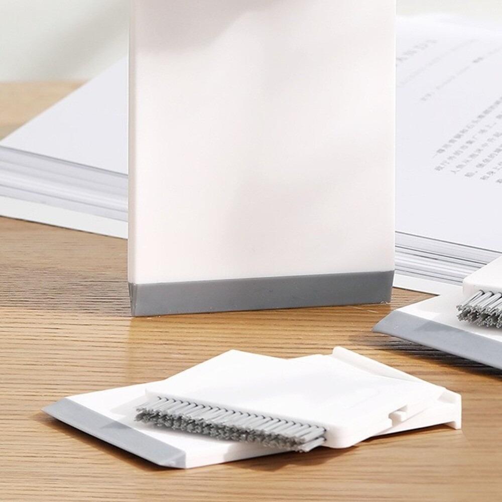 White Mini Cleaning Brush Portable Squeegee Cleaner Removable Brush Sink Cleaning