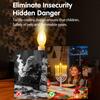 Flickering Flame Light Bulbs E12/E14/E27 LED Flickering Flame Decoration Light Bulbs More Realistic Fire Effect Candelabra Base