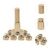 Fret Press Manually Fingerboard Multipurpose Copper Repair Tool Pressure Insert for DIY