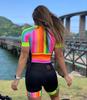 XAMA Women's Triathlon Racing Suit One-piece Tight Bicycle Set Cycling Competitive Swimsuit