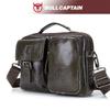 BULLCAPTAIN New Genuine Leather Men Crossbody Bag Male Briefcase Messenger Bag Casual Business Briefcase Style Men Shoulder Bag