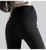 Maternity Sharkskin Leggings: Butt-Lifting, Velvet-Lined, No-Belly-Tightness Yoga Pants for Autumn & Winter.