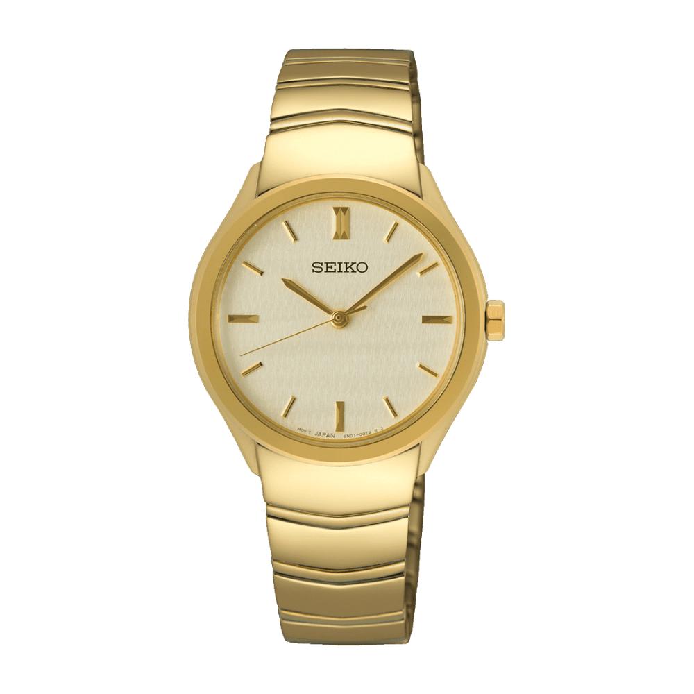 

SEIKO Classic Quartz Stainless Steel Watch SUR552P1
