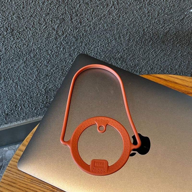 

Silicone Water Bottle Handle Insulated Tumblers Coffee Mug Dia 85 To 100Mm Portable Leakproof Cup Rope оранжевый