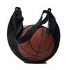 Drawstring Net Bag Large Capacity Basketball Bag Shoulder Crossbody Sport Ball Storage for Soccer Volleyball Training