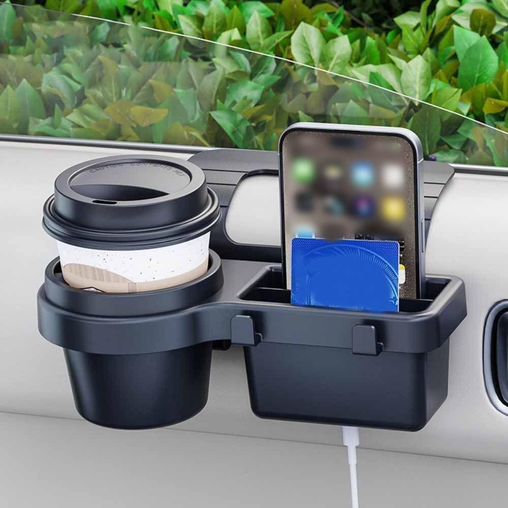 Space-Saving Car Organizer Box Anti-slip Vehicle Door Storage Box  Car Organization