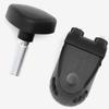 Universeller Golfwagen-Schirmhalter Verstellbarer Golf-Trolley-Schirmständer-Clip Buggy Kinderwagen Rollstuhl Schirmhalterung