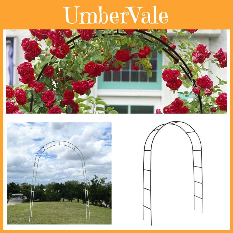 Foldable Wedding Arch Trellis Metal Climbing Plant Support For Garden And Courtyard