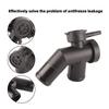 Radiator Coolant Filler Neck Prevent Antifreeze Leakage Black Plastic 21517 JP00A Replacement for Quest