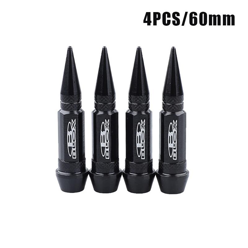 45/60Mm Spiked Valve Caps, Aluminum Dustproof & Waterproof Tire Valve Stem Caps, Suitable For Cars, Trucks And Motorcycles