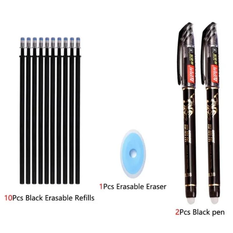 

Стираемая гелевая ручка Kawaii, 13 шт./комплект, шариковые ручки, стержень 0,5 мм, сменные многоцветные чернила, моющаяся ручка, канцелярские принадлежности для школы, офиса, письма 13Pcs/Set