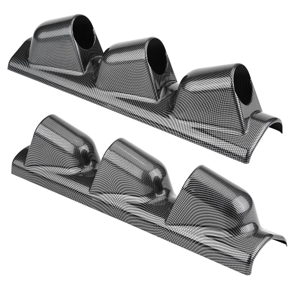 Dual Holes Gauge Holder Gauge Bracket Universal Heavy Duty Racing Sport Meter Gauge Pillar Mount Pod Holder Bracket Gauge Holder