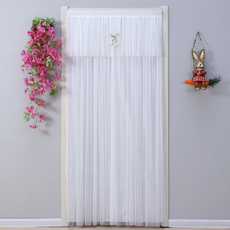 Lace Anti-Mosquito Window and Door Curtain for Privacy and Decor in Bedrooms