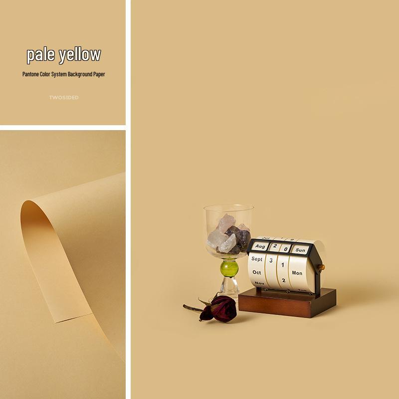 Macaron Colored Photography Background Paper - White, Blue, Red, Gray, Green, Pink, Beige Monochrome Cardstock Base