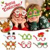 Snowman and Christmas Tree Glasses for Holiday Party Favors