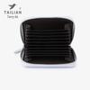 Tailian Guofeng Mini Accordion Card Holder: Portable, Simple Women's ID Storage Bag