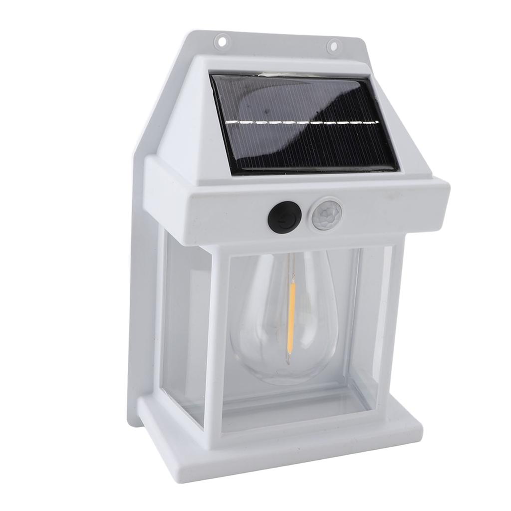 Solar Sensor Motion Wall Lights Waterproof Weather Resistant 3 Speed Cordless Solar Wall Lamps Porch Lanterns