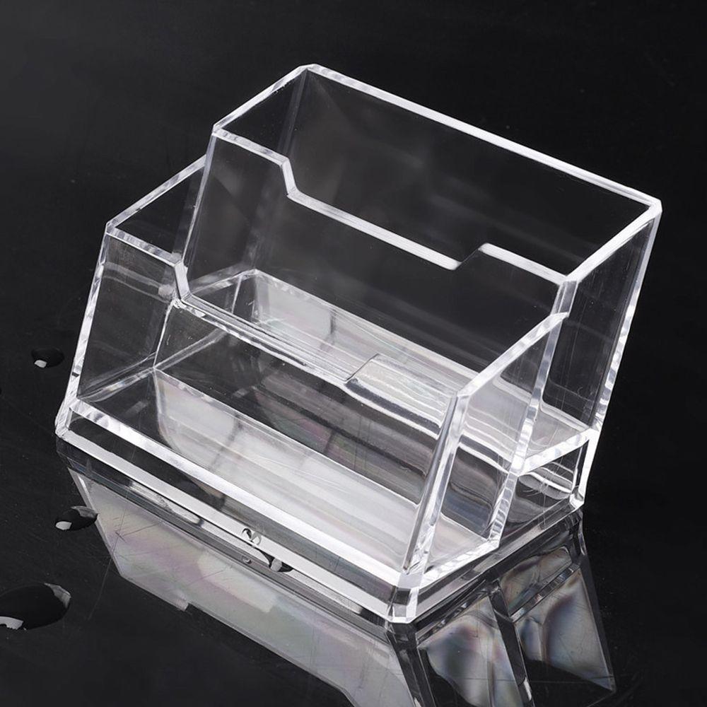 Desktop Decoration Cards Display Stand Card Display Shelf Business Card Container Name Card Rack
