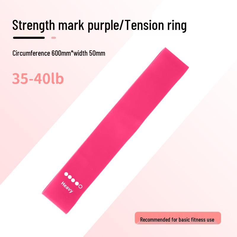 Elastic Yoga Resistance Bands for Glute and Shoulder Workouts