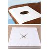 100PCS Disposable Massage Table Hole Towel Makeup Tool Beauty Essentials Massage Table Face Pads Face Cleaner Non-woven Fabric