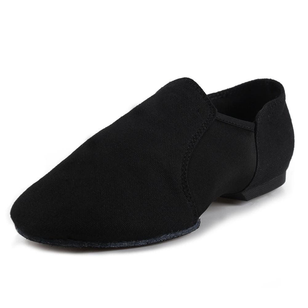 Scarpe da ballo in tela da donna Scarpe da balletto per danza jazz per adulti Scarpe da insegnante Scarpe con fondo morbido