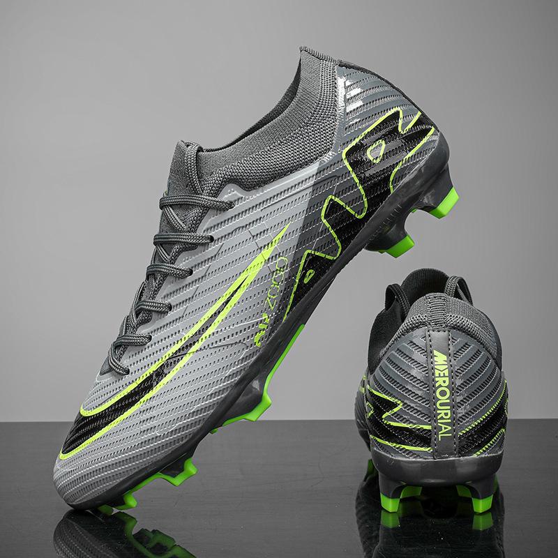 Football Shoes Men's and Women's Broken Nails Student Adult Training Artificial FG Spike Sneakers Professional Low-top Indoor and Outdoor