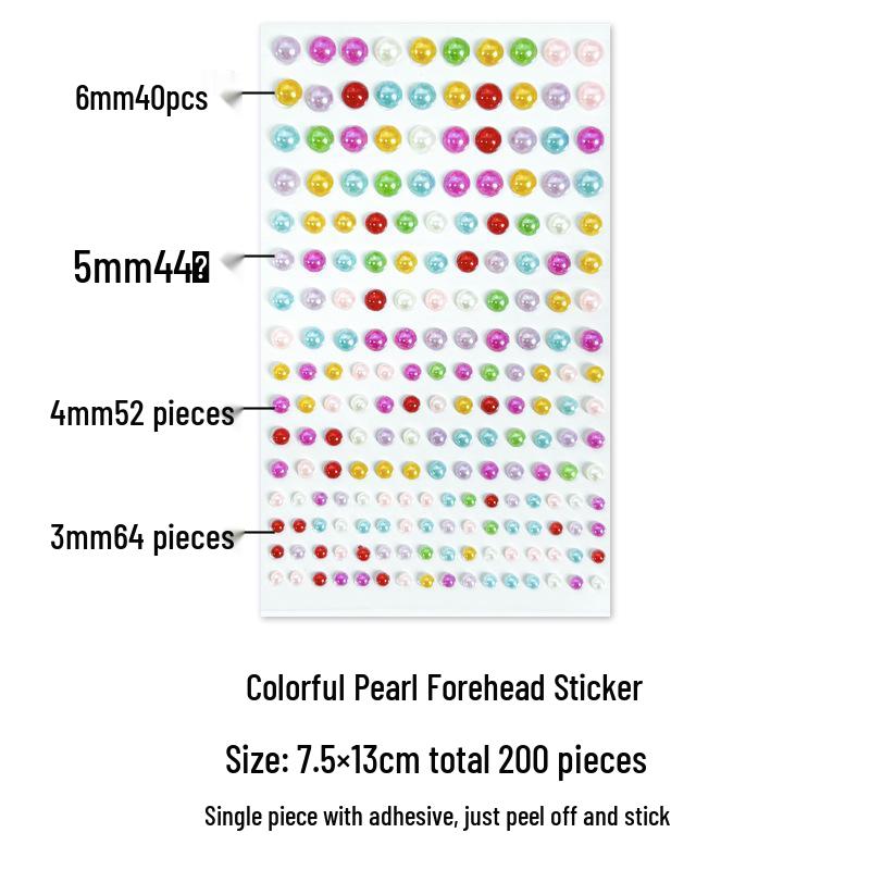 Gem Stickers: Kids' 3D Acrylic Crystal DIY Rhinestone Decorations, Colorful Cross-Border Designs for Girls