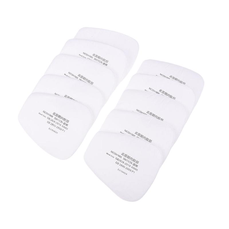 10 шт. Тримач паперового пилового фільтра 5N11 для 3M 6001/6200/7502/6800 Хімічний респіратор для фарбування розпиленням Газова маска Аксесуари