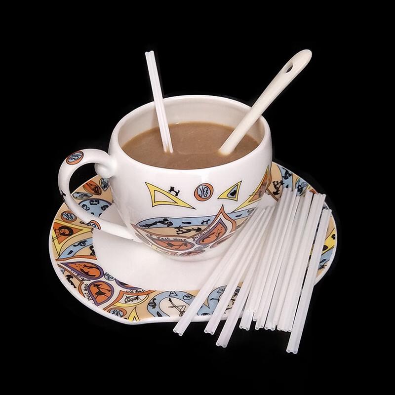 ZISIZ Biodegradable Hot Drink Stirring Straws