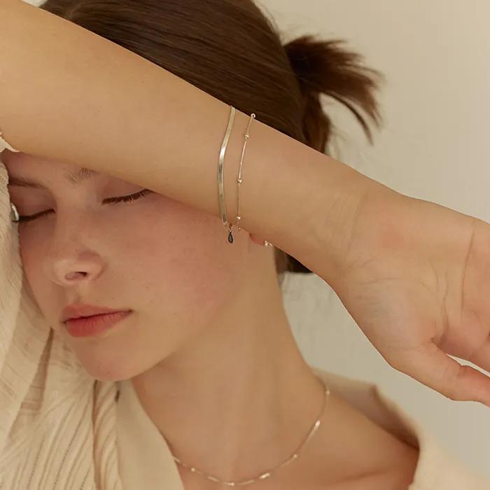 [Silver925] Shining snake bracelet