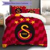 Galatasaray FC Pattern Bedding Home Decoration Birthday & Festival Gift (1 * Duvet Cover + 2 * Pillowcase, Without Core)