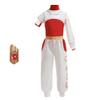 Costume Nova di Halloween Set da 3 Pezzi Abito Personaggio Film Zombie Festa Cosplay di Halloween per Bambini Adolescenti Ragazze Ragazzi