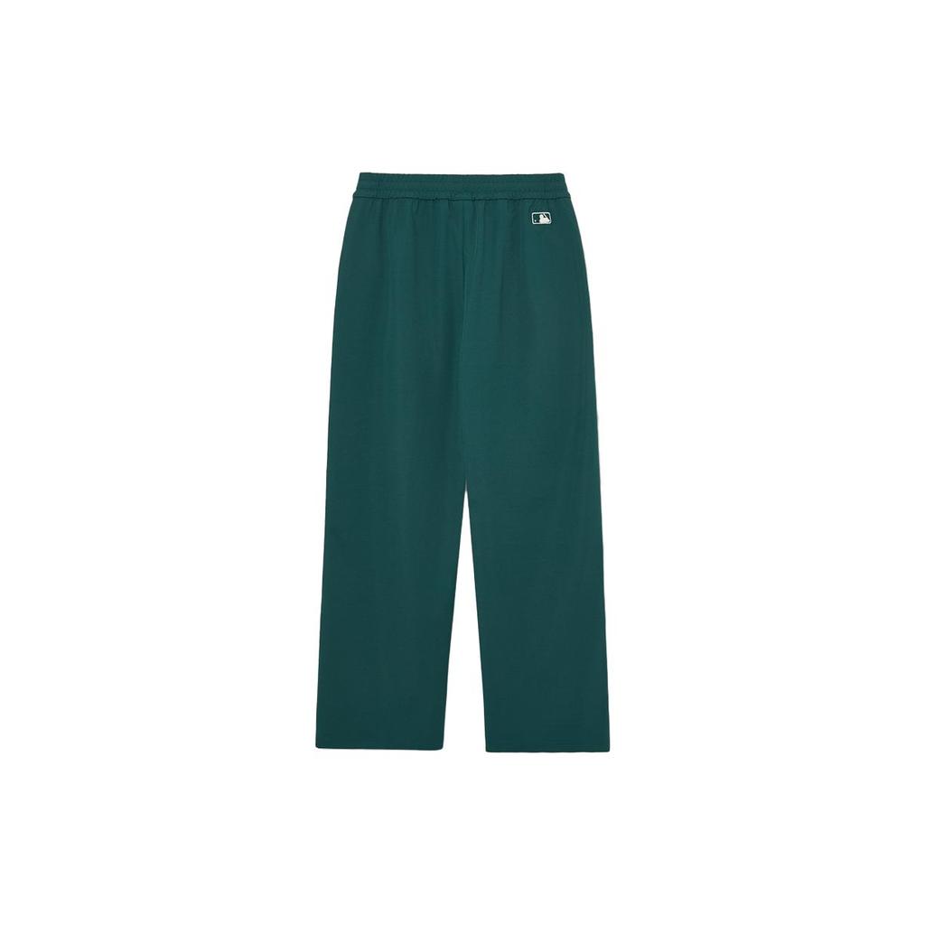 New MLB SS23 Knitted Sports Pants Unisex Green 3APTB0731-50GNP