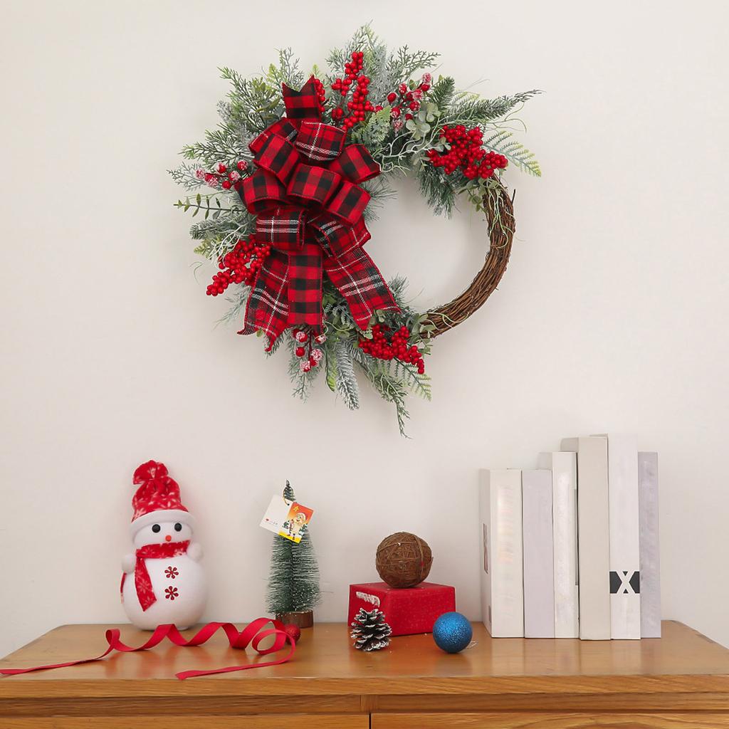 Χριστουγεννιάτικα Στεφάνια για Ντουλάπια Κουζίνας, Κατάλληλα για Διακόσμηση της Κουζίνας ή Πορτών, Τόσο σε Εσωτερικούς όσο και σε Εξωτερικούς Χώρους για Εορταστικές Διακοσμήσεις