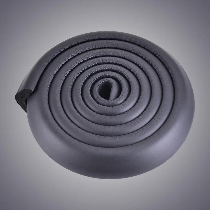 2m Thicken Baby Bumper Strip Furniture Anti-collision Strip L Type with Double-sided Tape Coffee Table Corner Protection Strips