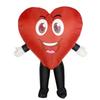 Adult Valentine's Day Prop Heart Shaped Inflatable Cosplay Costume Funny Atmosphere Stage Performance Role Play Special Use