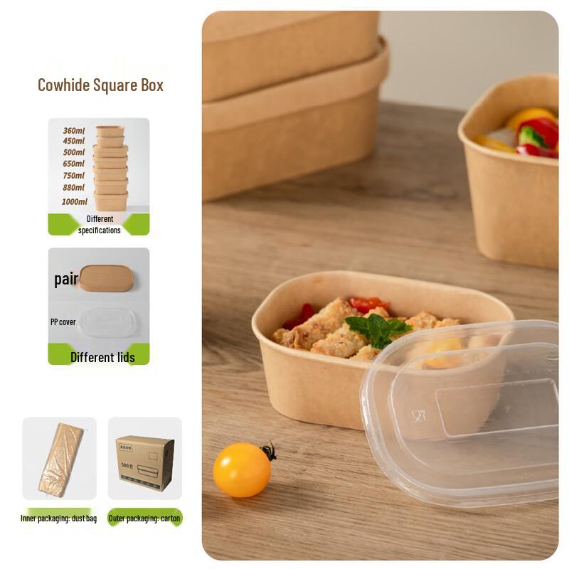 Jingzhou Biodegradable Kraft Takeout Boxes