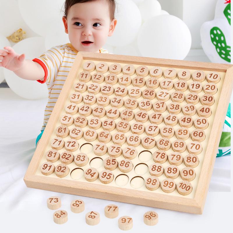 

Sudoku Educational Toy: 1-100 Addition & Subtraction Board for Kindergarten Kids