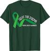 Fight The Stigma Mental Health Awareness Green Ribbon T-Shirt